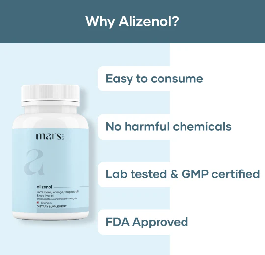 Cognitive Power & Muscle Strength – Powered By Alizenol (60N) - Image 4