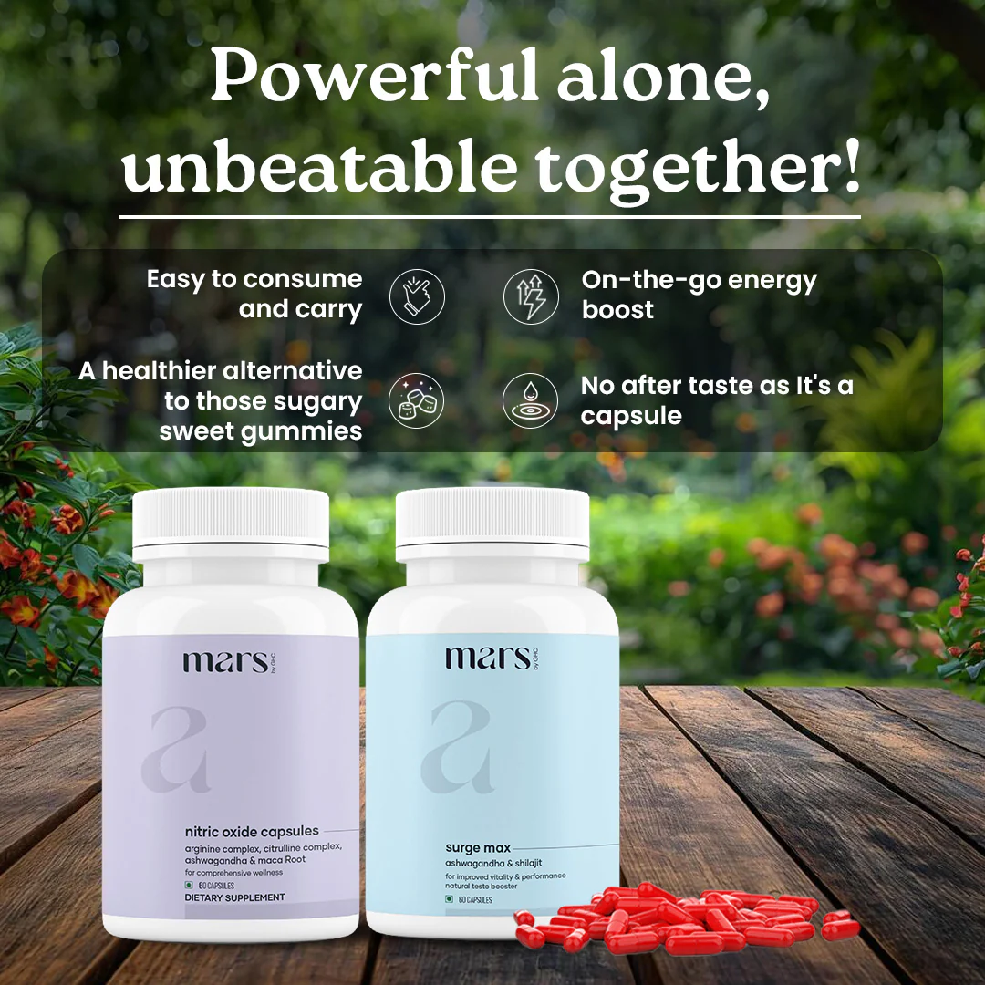 Growth Max Combo: Powered by Nitric Oxide & Pure Ashwagandha Capsules - Image 6
