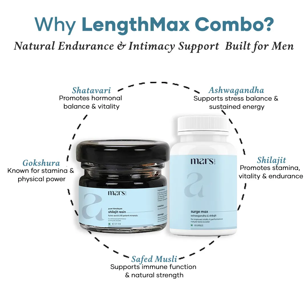 LengthMax Combo - Natural Endurance and Intimacy Booster - Image 5