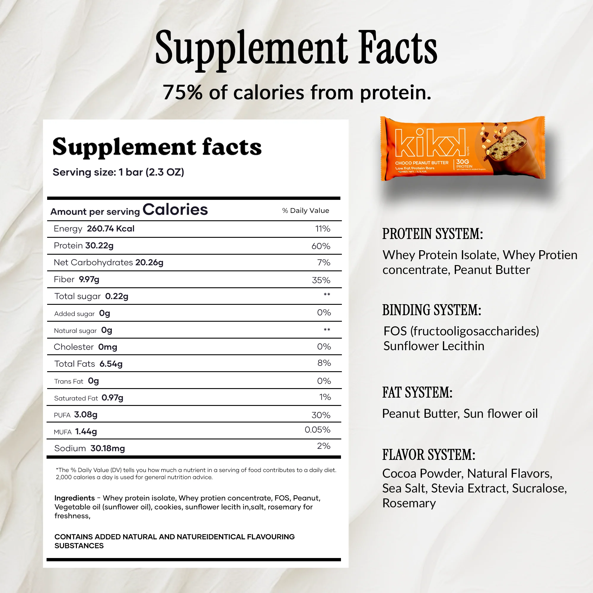 Low Fat Protein Bars (30g Protein Per Bar) - Image 3