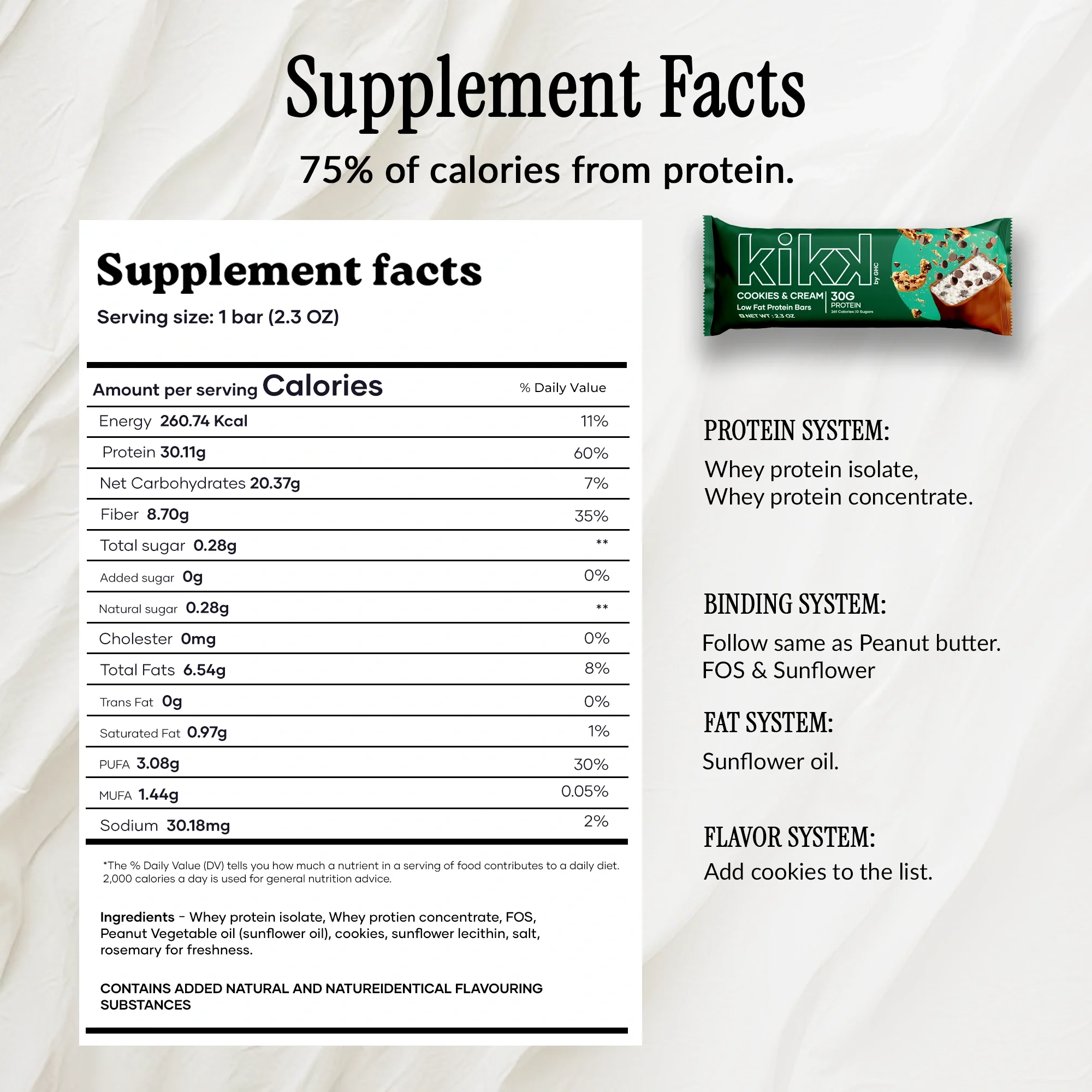 Low Fat Protein Bars (30g Protein Per Bar) - Image 3
