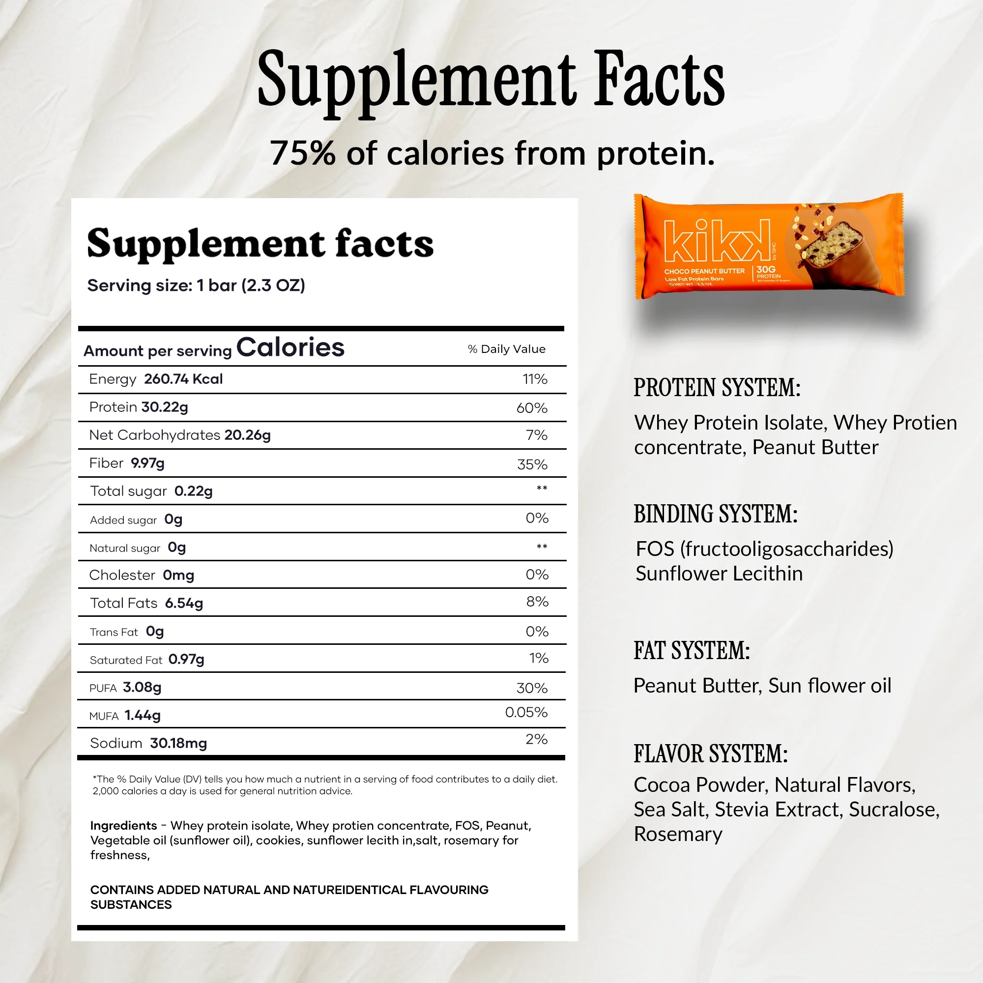 Low Fat Protein Bars (30g Protein Per Bar) - Image 3