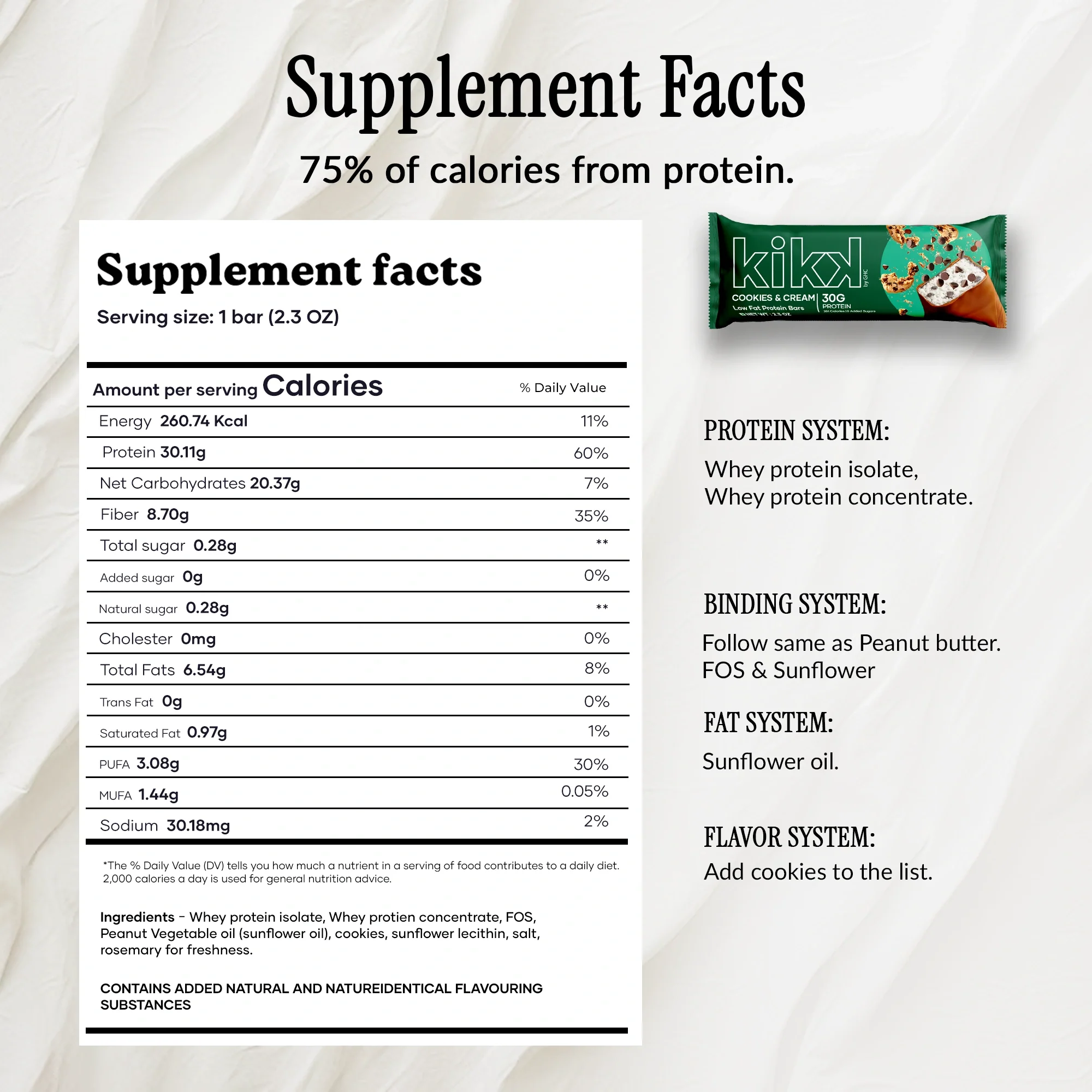 Low Fat Protein Bars (30g Protein Per Bar) - Image 3
