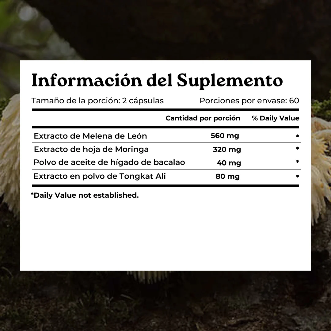 Mars Alizenol - Potenciado por Tongkat Ali, Moringa y Melena de León - Image 3