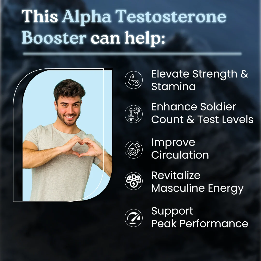 Mars Alpha Testosterone Booster - A New Age Solution for Stamina With Maca Root, Tongkat Ali, Shilajit Gold - Image 4