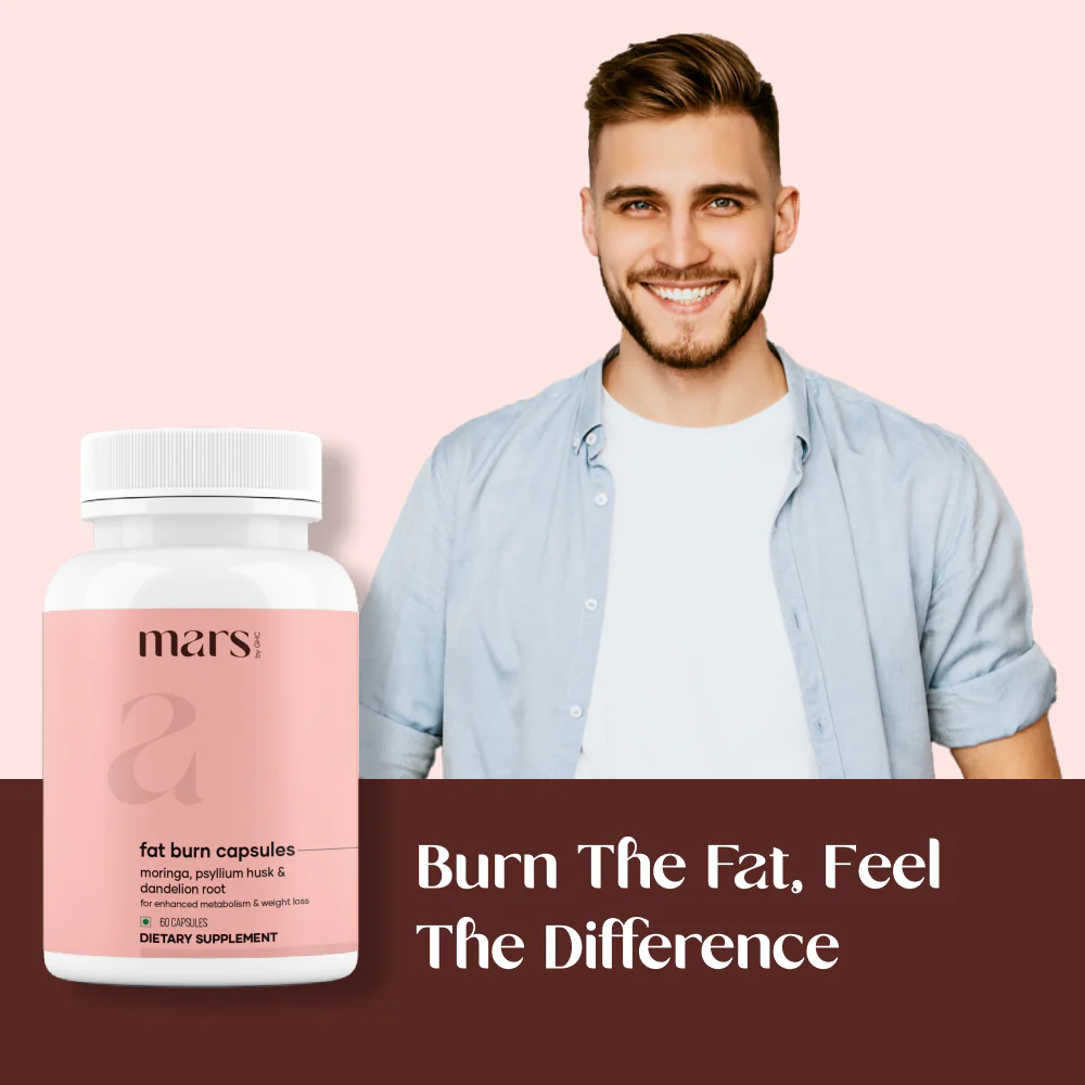 Mars BurnIt Capsules: Powered With Psyllium Husk, Moringa & Dandelion Root - Image 7