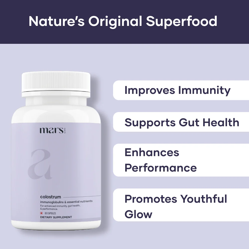 Mars Colostrum Capsules – Immune Boost, Gut Health, and Muscle Recovery Support - Image 4
