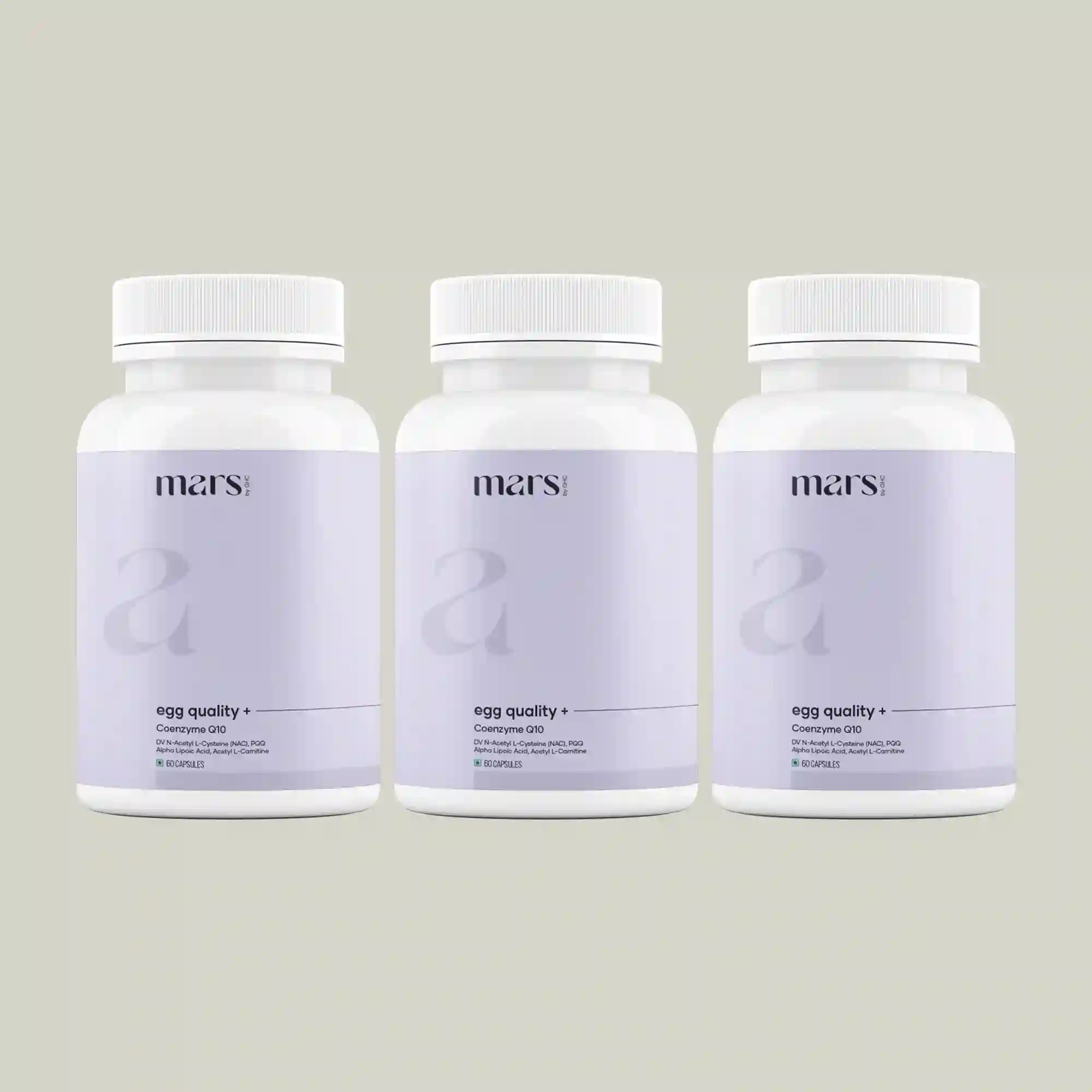 Mars Egg Quality+  Capsules with CoQ10, Alpha Lipoic Acid - Cellular Vitality, Ovarian Health & Egg Quality Support - Image 10