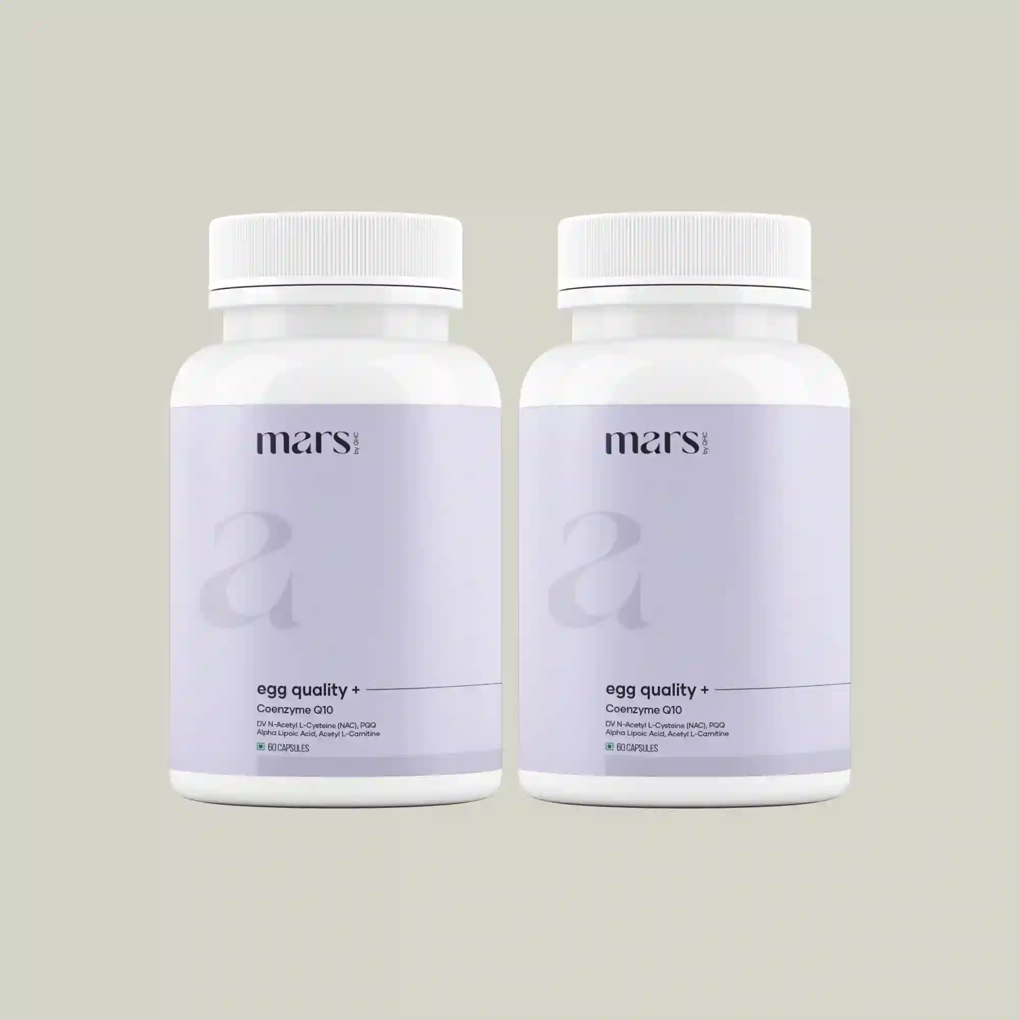 Mars Egg Quality+  Capsules with CoQ10, Alpha Lipoic Acid - Cellular Vitality, Ovarian Health & Egg Quality Support - Image 9