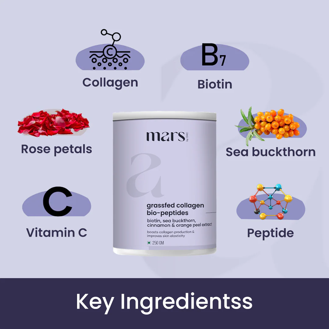 Mars Grassfed Collagen Bio-Peptides: Powered with 18 Grams Protein - Image 3