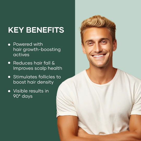 Mars Hair Loss Treatment Combo: Clinically Proven Serum, Biotin & Derma Roller - Image 6