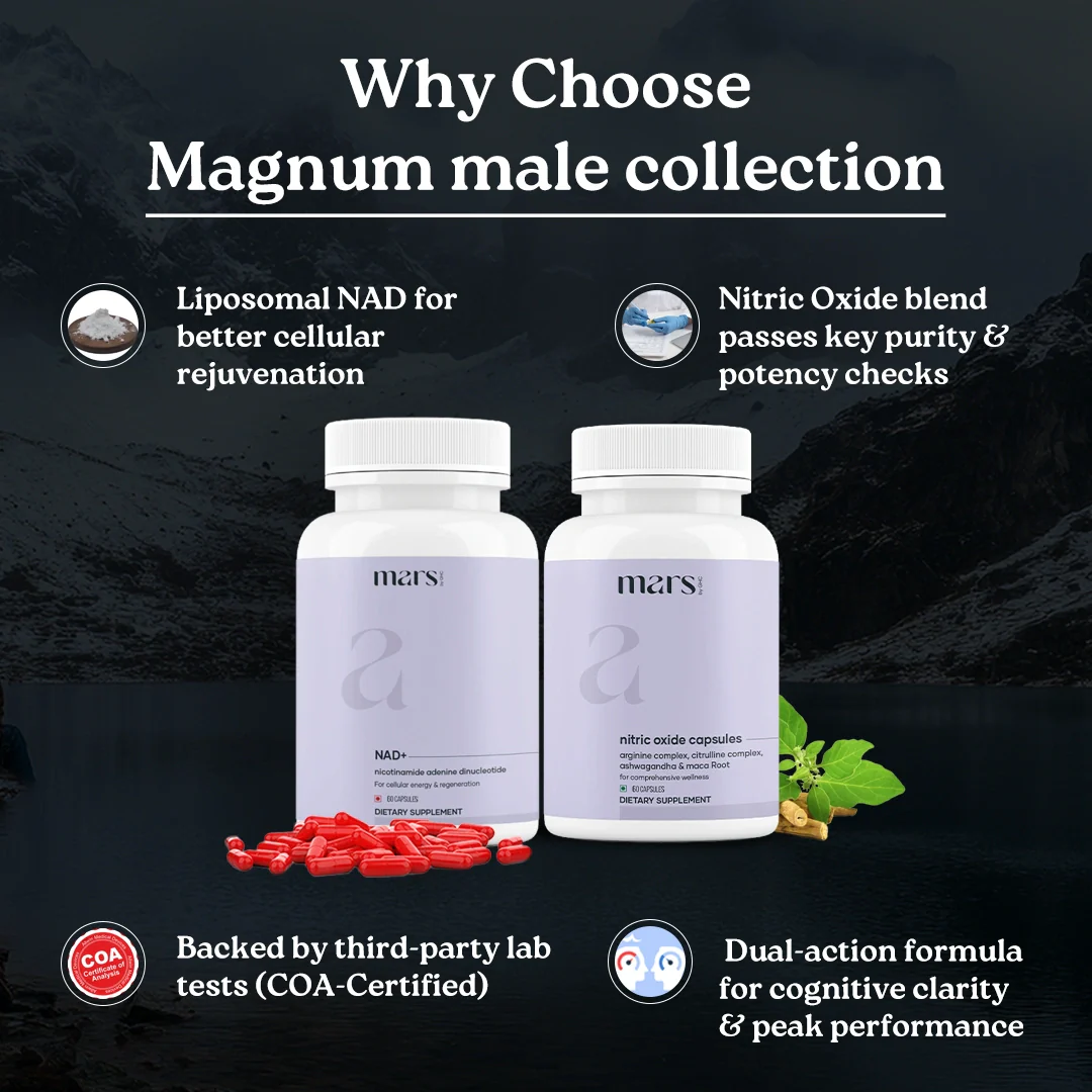 Mars Magnum male collection -  Accelerate Circulation, Optimize T Levels and Supercharge Energy. - Image 2