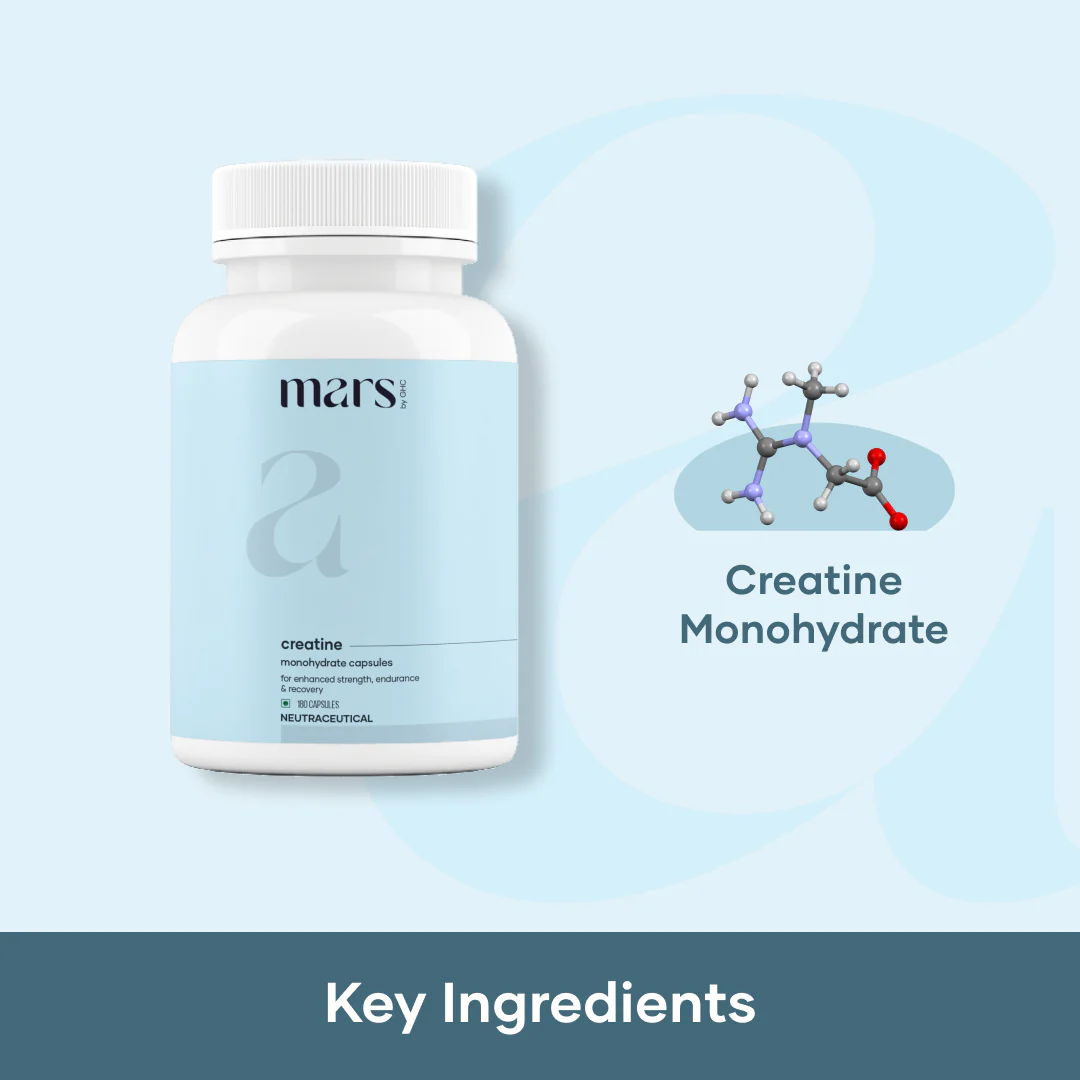 Mars Micronized Creatine Monohydrate Caps (180 N) - Image 2
