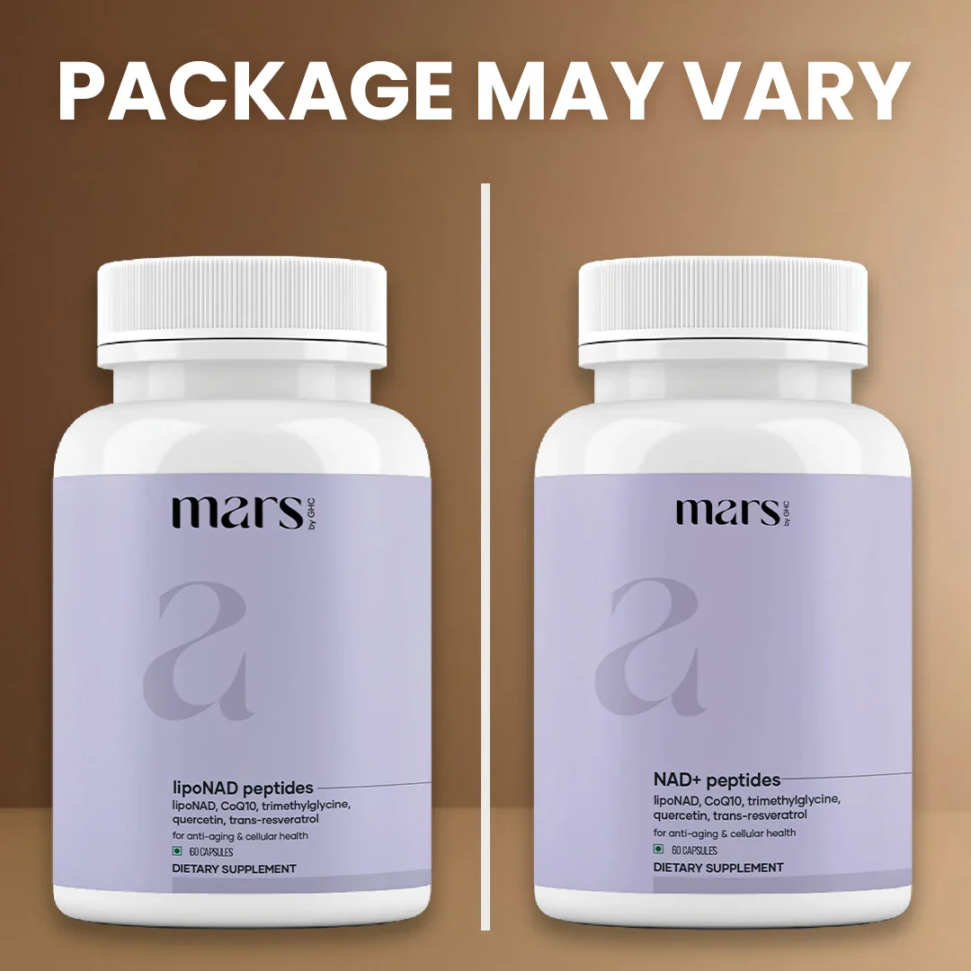 Mars NAD+ Peptides with LipoNAD & Trans-Resveratrol – Anti-Ageing, Brain Health & Longevity Support (60 Capsules) - Image 11