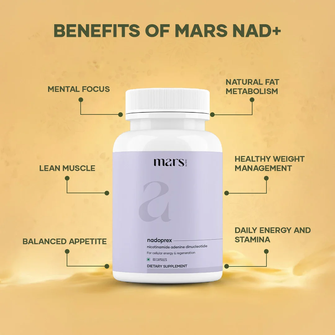 Mars NADoPrex: A NAD & CoQ10 Booster For Metabolism, Gut Health, & Energy - Image 2