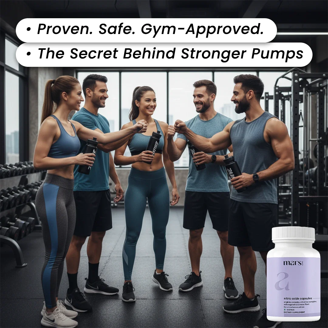 Mars Nitric Oxide capsules: A Natural Nitric Oxide Booster For Muscle Pump, Endurance and Strength - Image 10