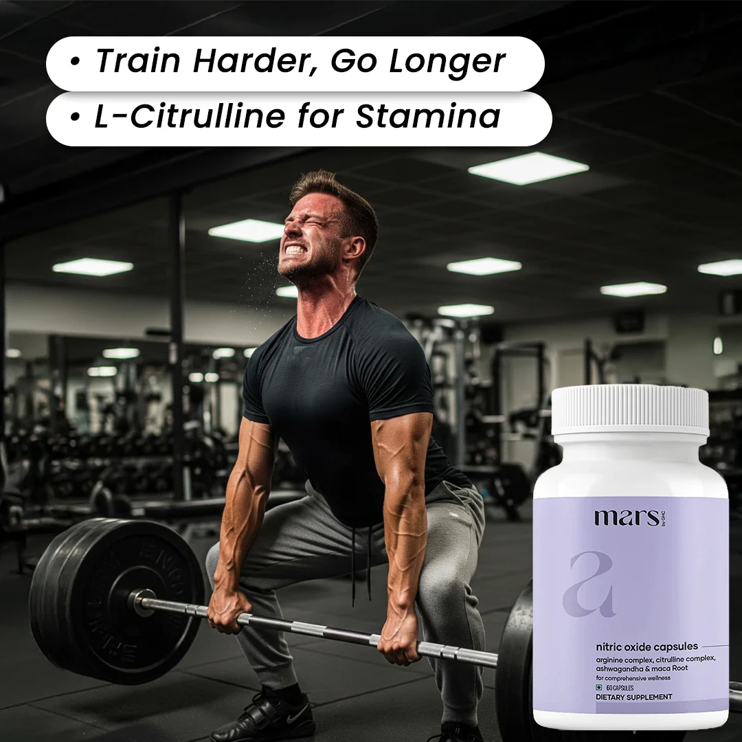 Mars Nitric Oxide capsules: A Natural Nitric Oxide Booster For Muscle Pump, Endurance and Strength - Image 3