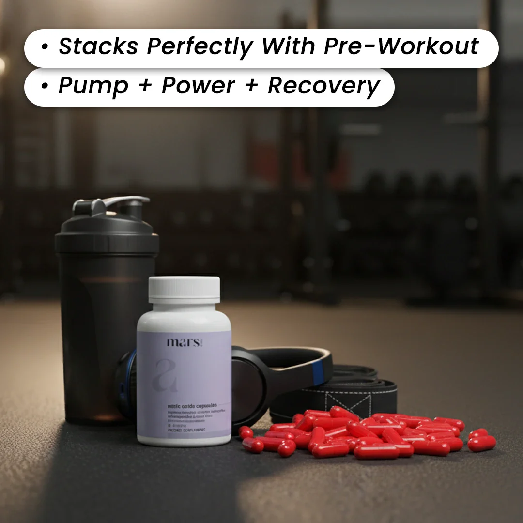 Mars Nitric Oxide capsules: A Natural Nitric Oxide Booster For Muscle Pump, Endurance and Strength - Image 9