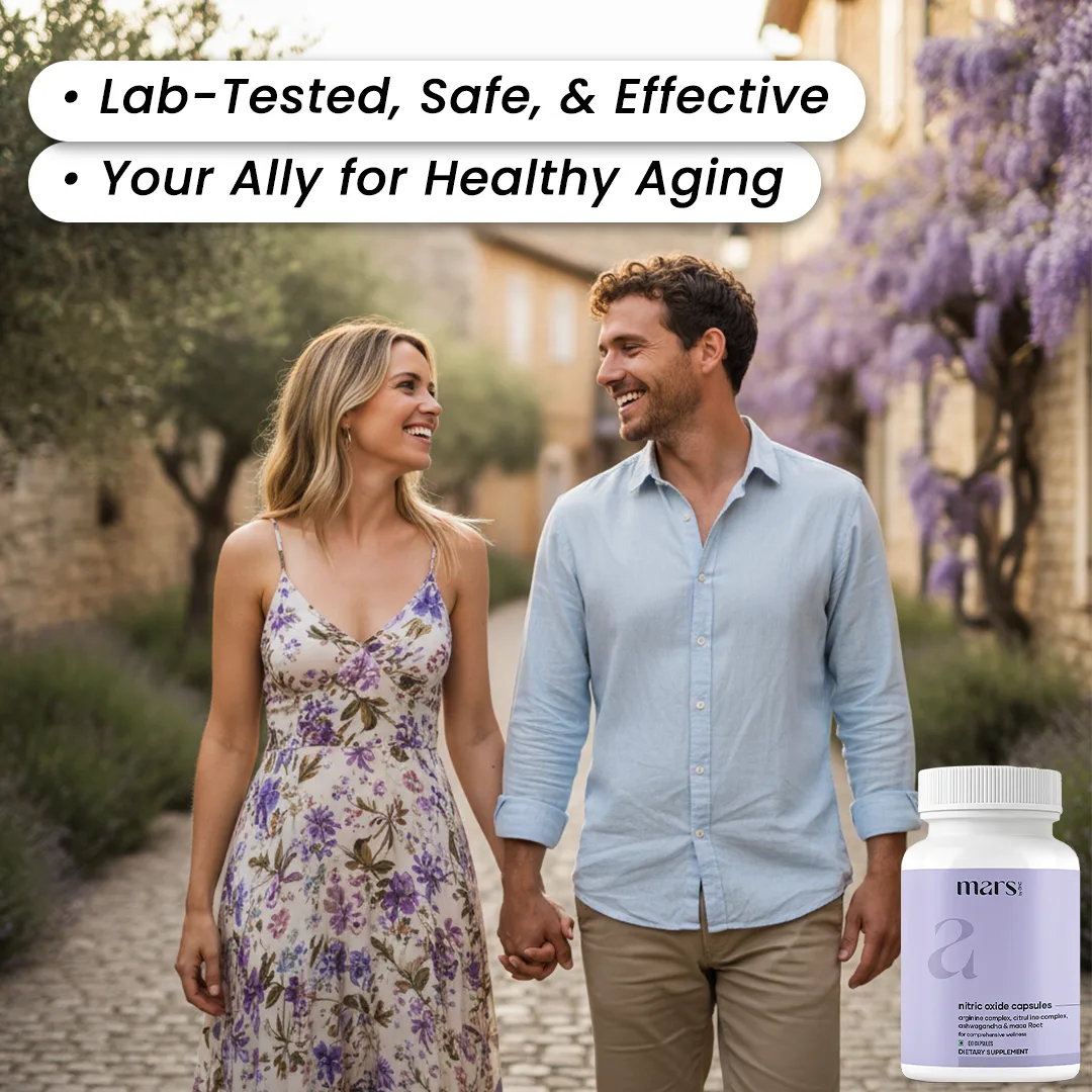 Mars Nitric Oxide capsules: A Natural Vitality & Circulation Booster for Youthful Stamina, Vitality & Bedroom Confidence - Image 2