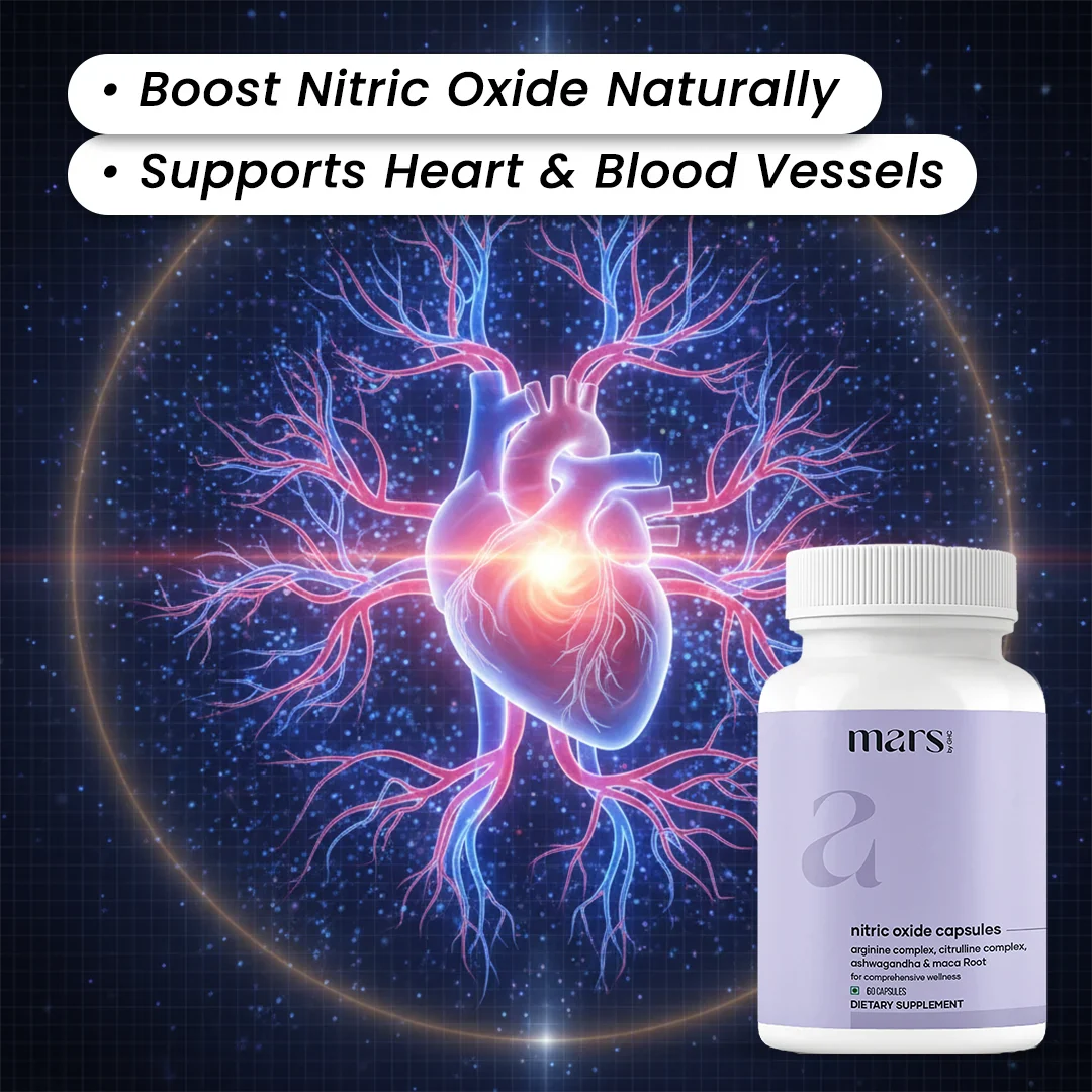 Mars Nitric Oxide capsules: A Natural Vitality & Circulation Booster for Youthful Stamina, Vitality & Bedroom Confidence - Image 4