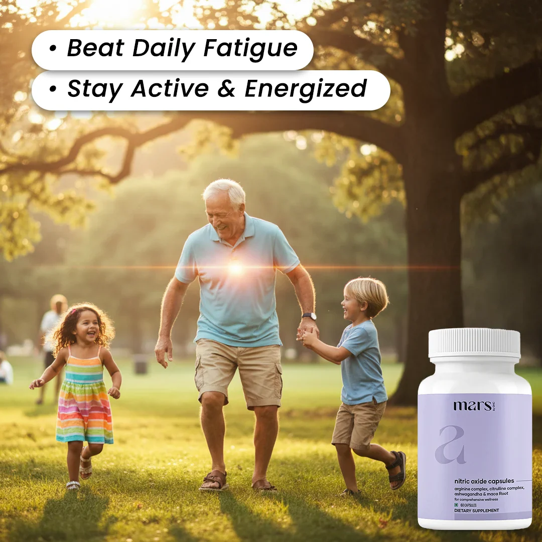 Mars Nitric Oxide capsules: A Natural Vitality & Circulation Booster for Youthful Stamina, Vitality & Bedroom Confidence - Image 7