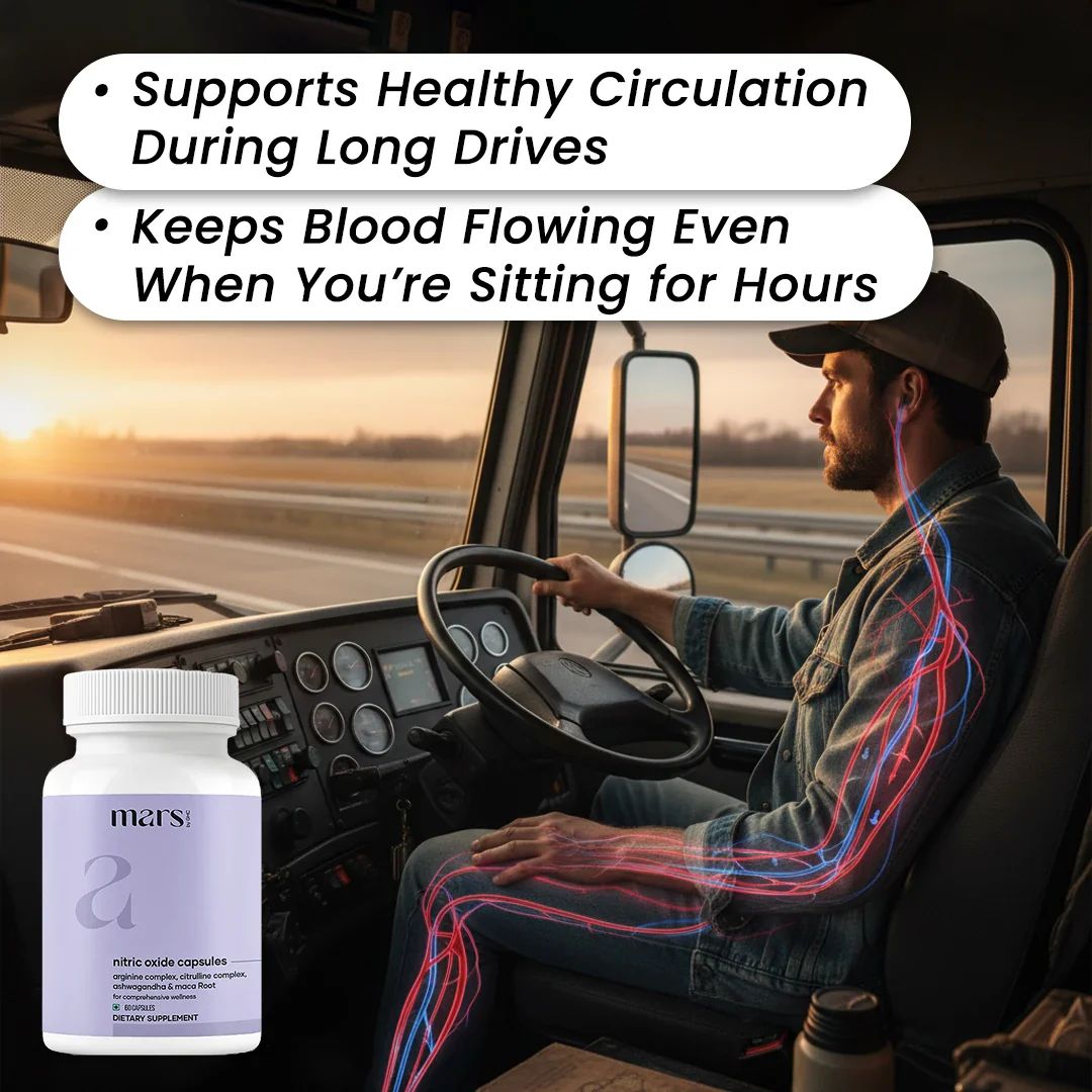 Mars Nitric Oxide Capsule: A Natural Circulation & Energy Booster for Stamina, Focus & Recovery - Image 10