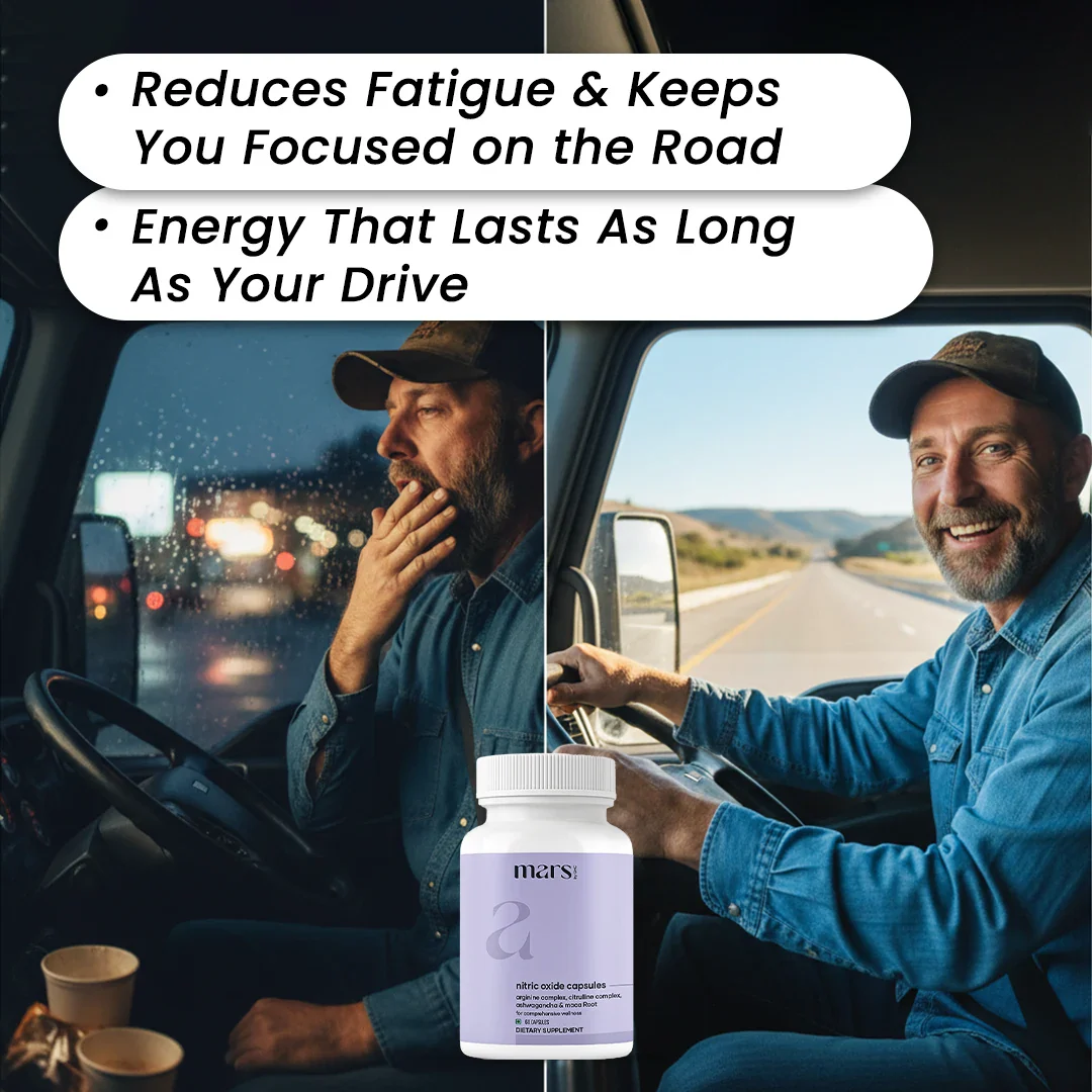 Mars Nitric Oxide Capsule: A Natural Circulation & Energy Booster for Stamina, Focus & Recovery - Image 2