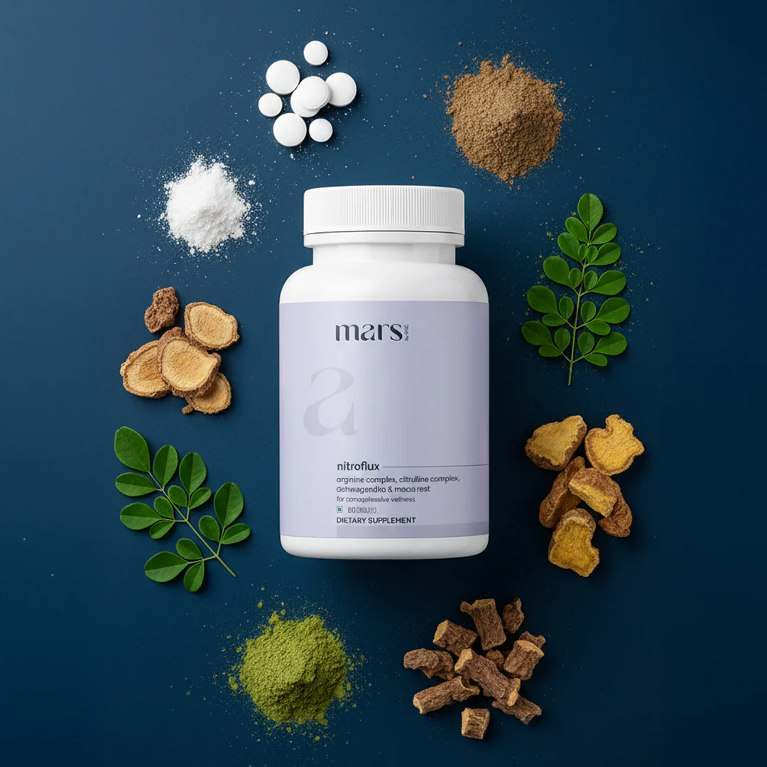 Mars NitroFlux: A Natural Nitric Oxide Booster for Size, Bedroom Game & Circulation - Image 10
