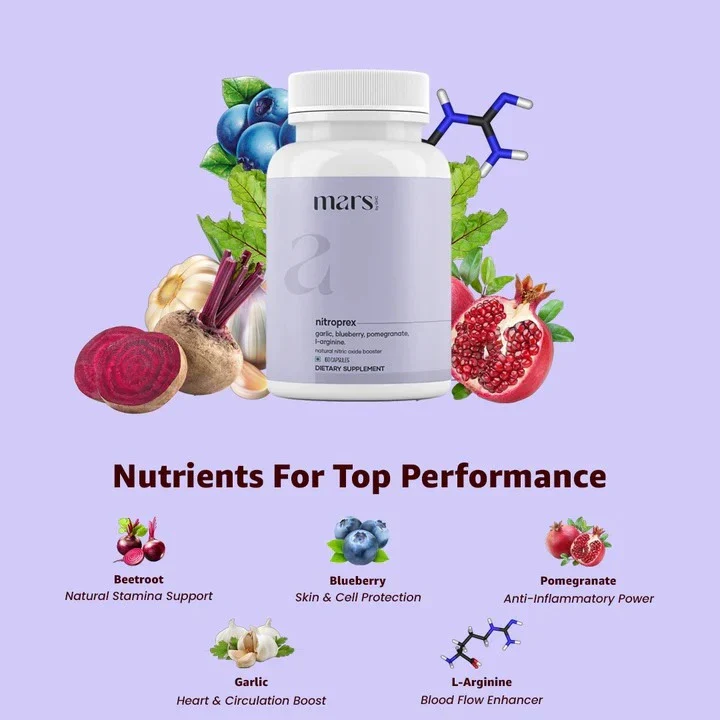 Mars NitroPrex: A Daily Nitric Oxide Performance Upgrade Men Take and Partners Notice - Image 8