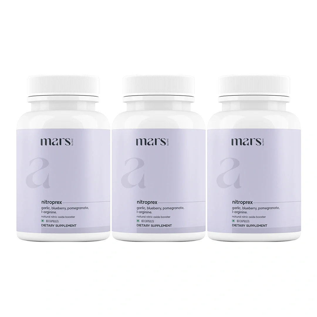 Mars NitroPrex with L-Arginine & Beetroot - Blood Flow, Size & Bedroom Performance (60N) - Image 3