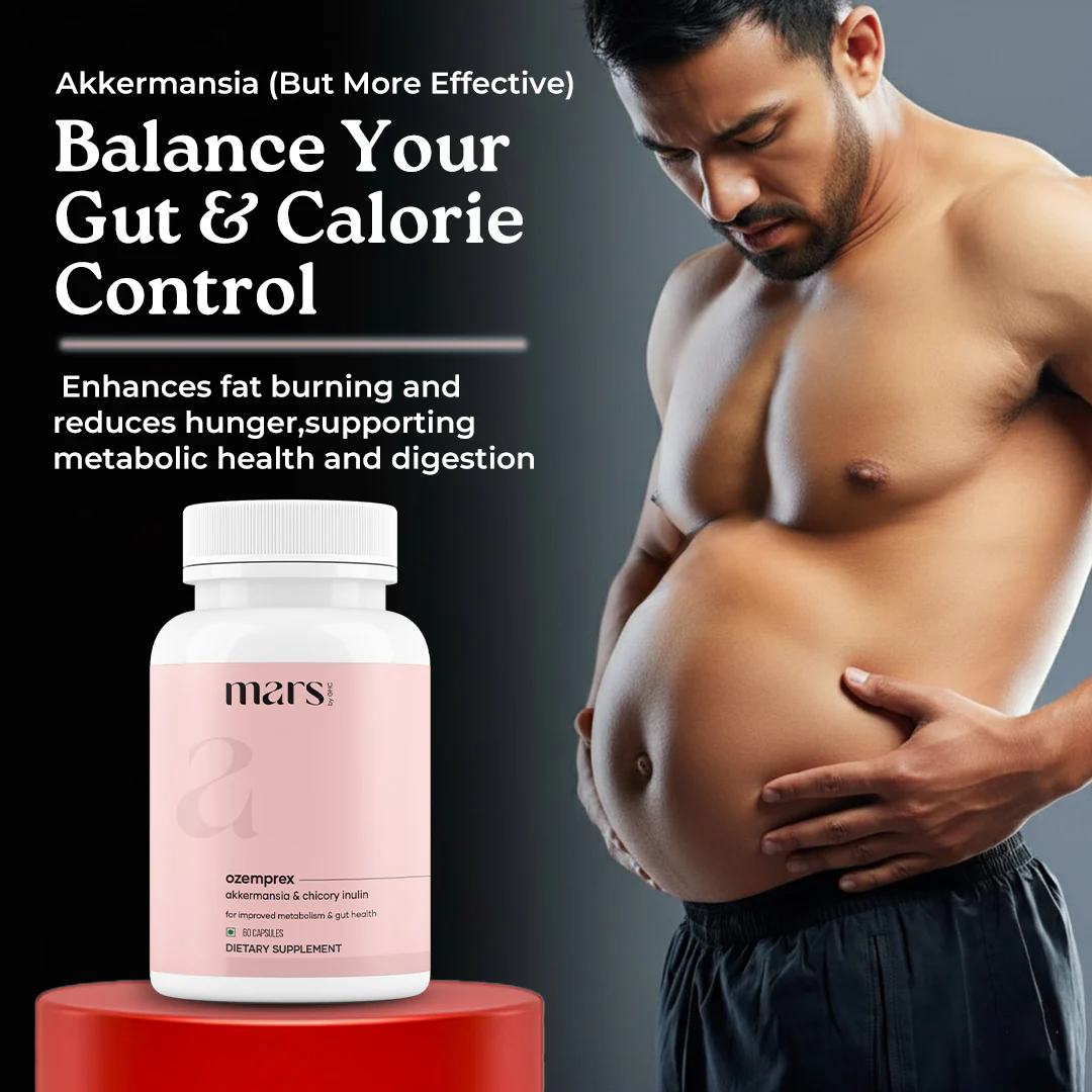Mars OzemPrex: A Natural Akkermansia Booster with Improved GLP-1 Production, Gut Health & Calorie Control - Image 7