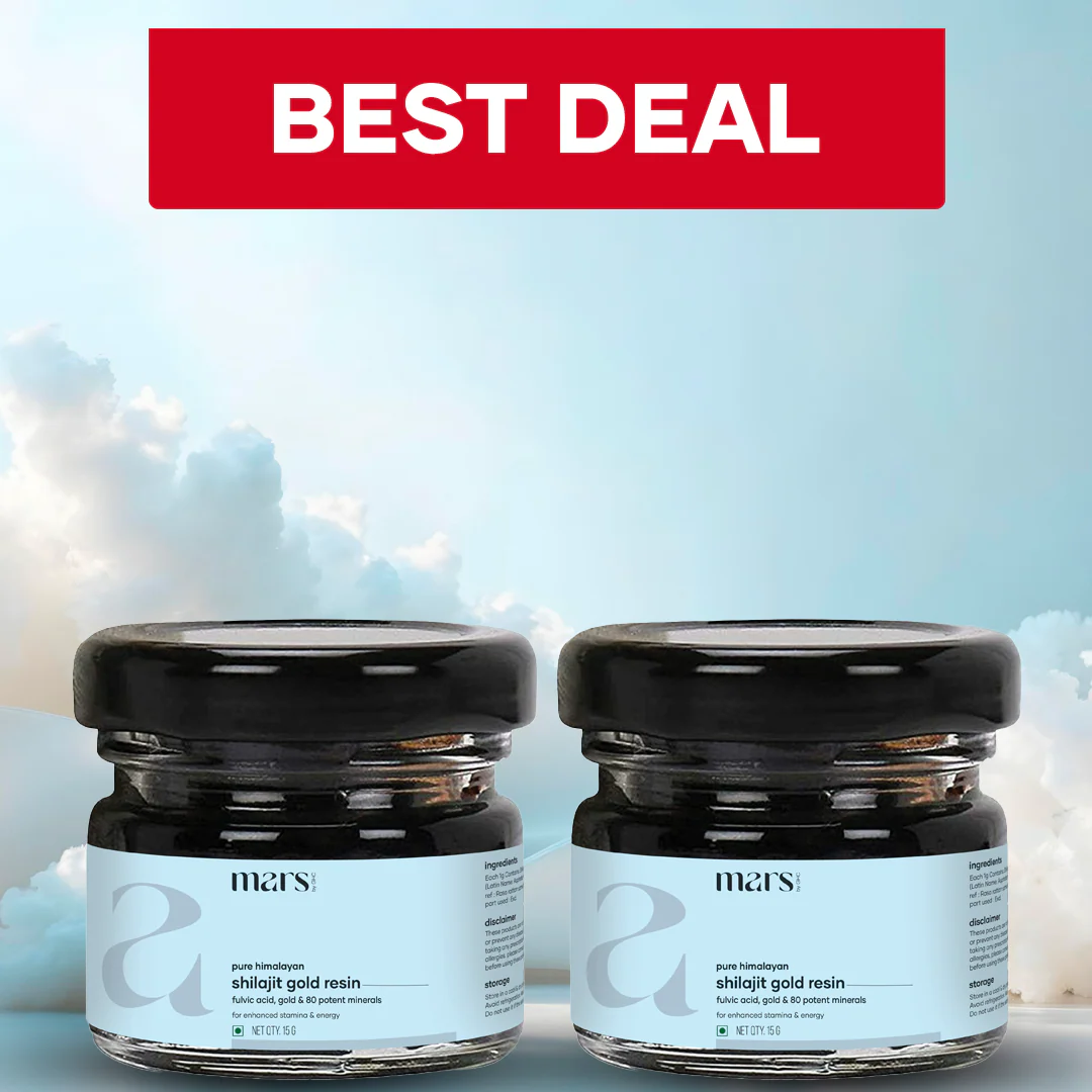 Mars Pure Himalayan Shilajit Gold Resin: Powered with Ashwagandha, Maca Root & Black Musli - Image 9