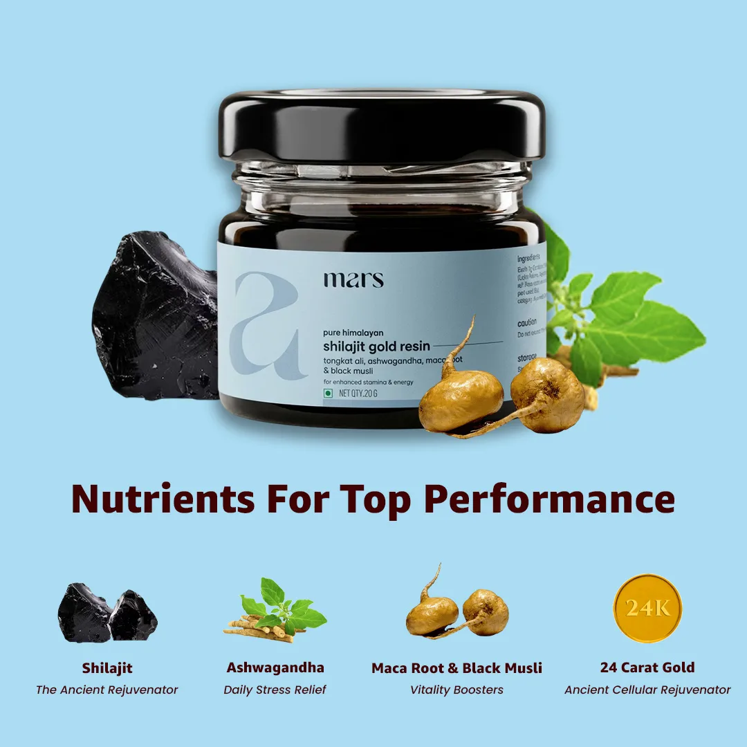Mars Pure Himalayan Shilajit Gold Resin: A Testosterone Support Supplement with Tongkat Ali, Maca Root and Ashwagandha - Image 10