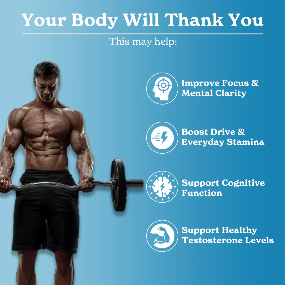 Mars Lions Mane Caps: Energy & Mental Support Supplement With Tongkat Ali & Moringa - Image 6