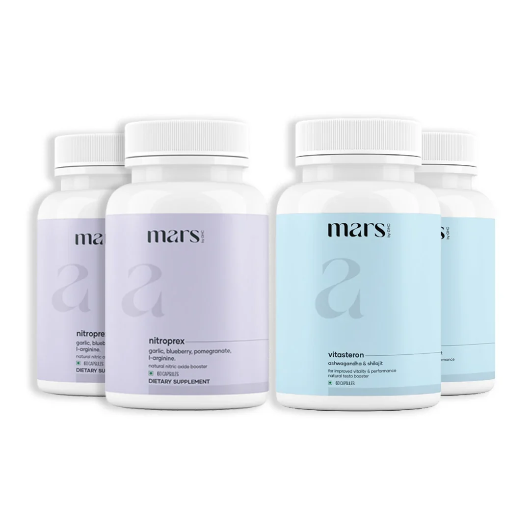 Mars Rise Max Combo: Dual Action Testosterone & Nitric Oxide Support for Strength, Stamina & Performance - Image 2