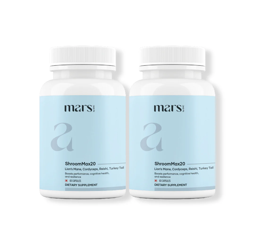 Mars ShroomMax20 in 1 Mushroom Extract Caps: Powered with Lion's Mane, Cordyceps, Reishi, and Turkey Tail - Image 6