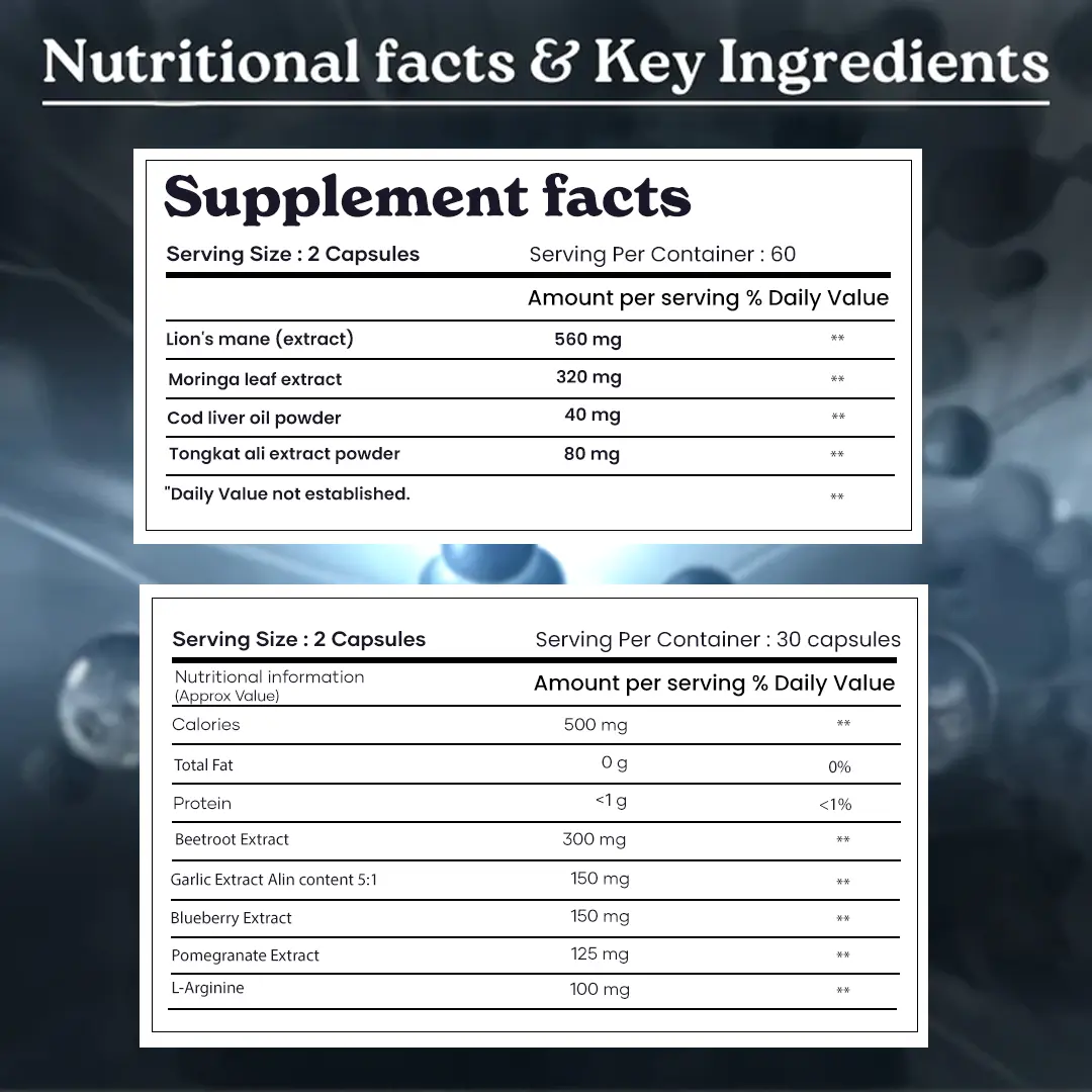 Mars SizeOMax Combo: Dual Action NitroPrex & Alizenol Stack for Blood Flow, Size & Performance - Image 3