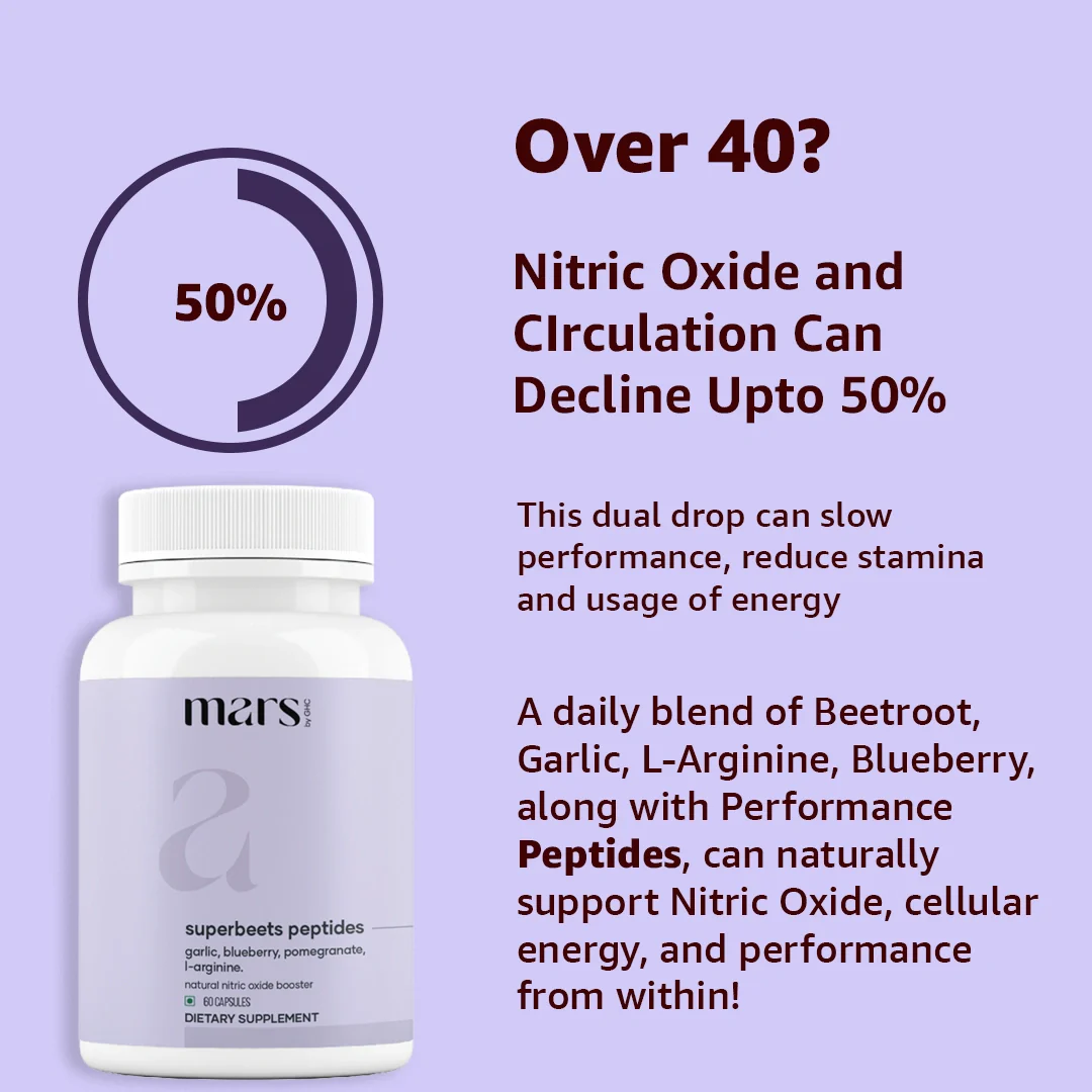 Mars SuperBeets Performance Peptides with L-Arginine, Beetroot & Antioxidants – Blood Flow, Performance & Recovery Support - Image 5
