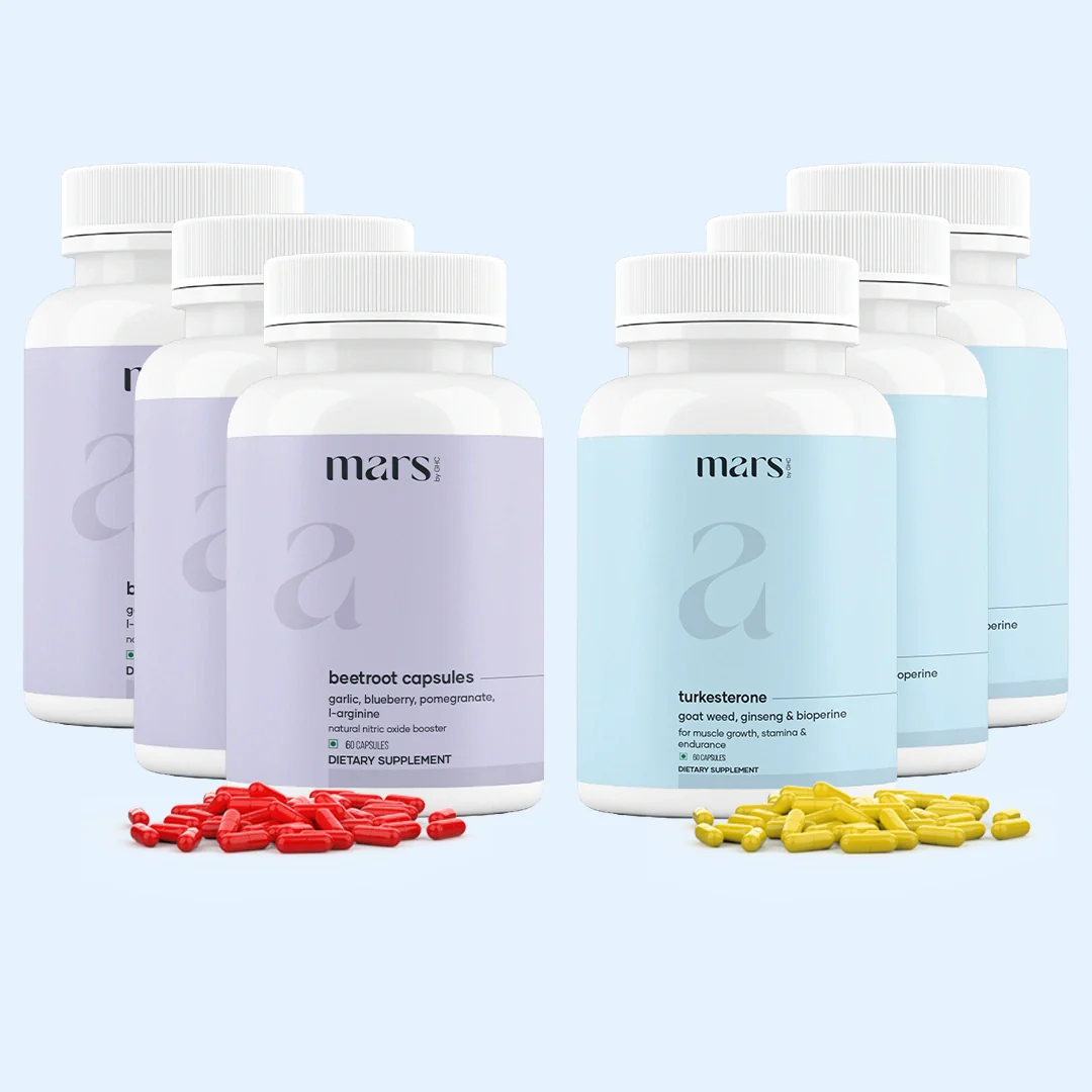 Mars Testo Max Combo : Mars Beetroot Nitric Oxide Booster & Mars Turkesterone Capsules - Image 11
