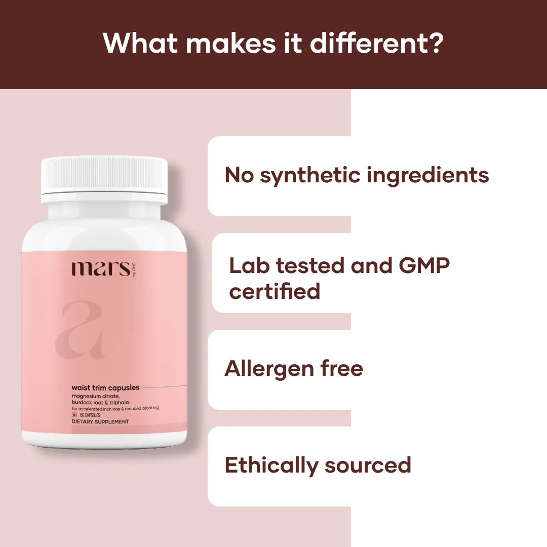 Mars TrimActive Max: Powered With Magnesium Citrate, Bentonite Clay & Triphala - Image 5