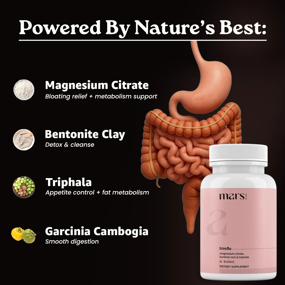Mars TrimFlo: A Natural Belly Fat Remover For Toxic Poop Detox & Gut Health - Image 5