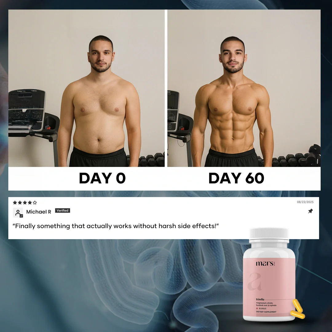 Mars TrimFlo: A Natural Belly Fat Remover For Toxic Poop Detox & Gut Health - Image 9