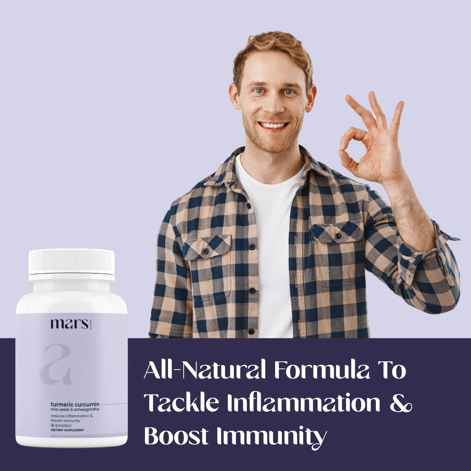 Mars Turmeric Curcumin Caps: Powered with Chia Seeds & Ashwagandha - Image 6