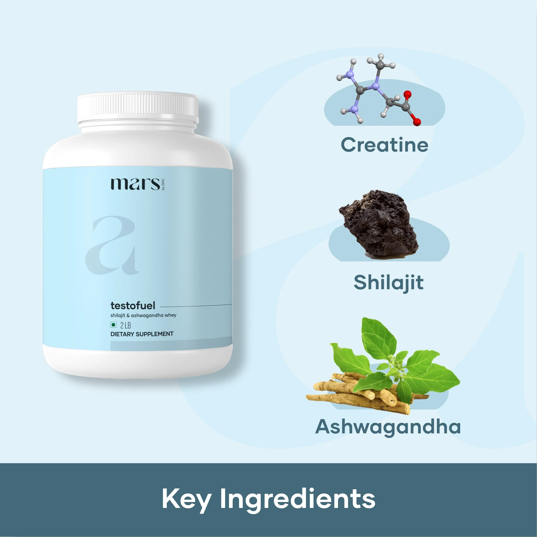 Mars Testofuel Shilajit & Ashwagandha Whey Protein - Image 2
