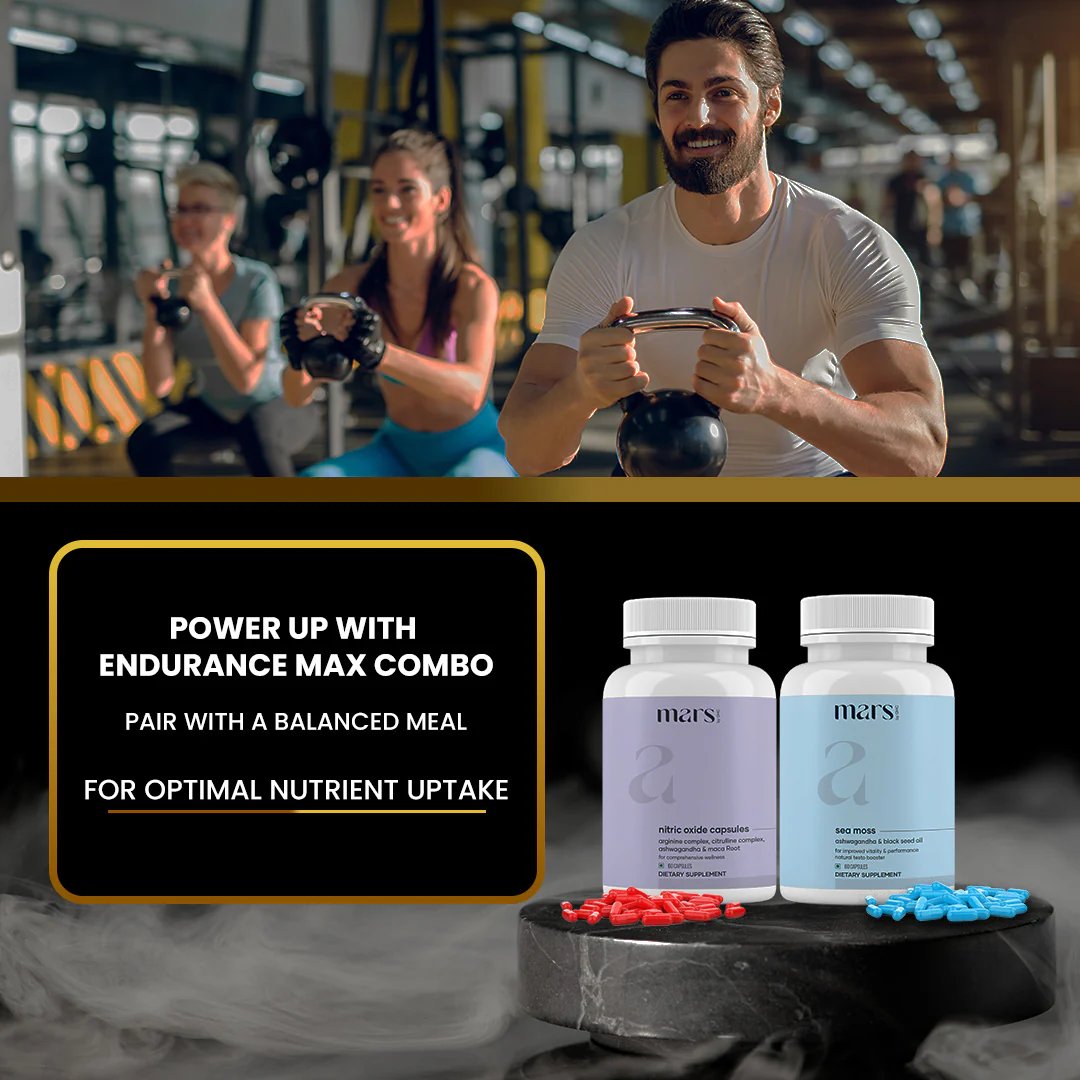 MaxDrive Combo: Powered by Nitric Oxide & Sea Moss Capsules - Image 6