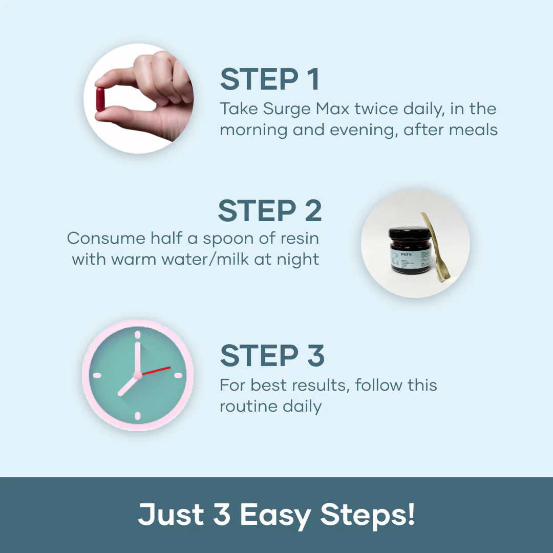 Performance Combo: Pure Himalayan Shilajit Resin & Natural Ashwagandha Capsules - Image 6