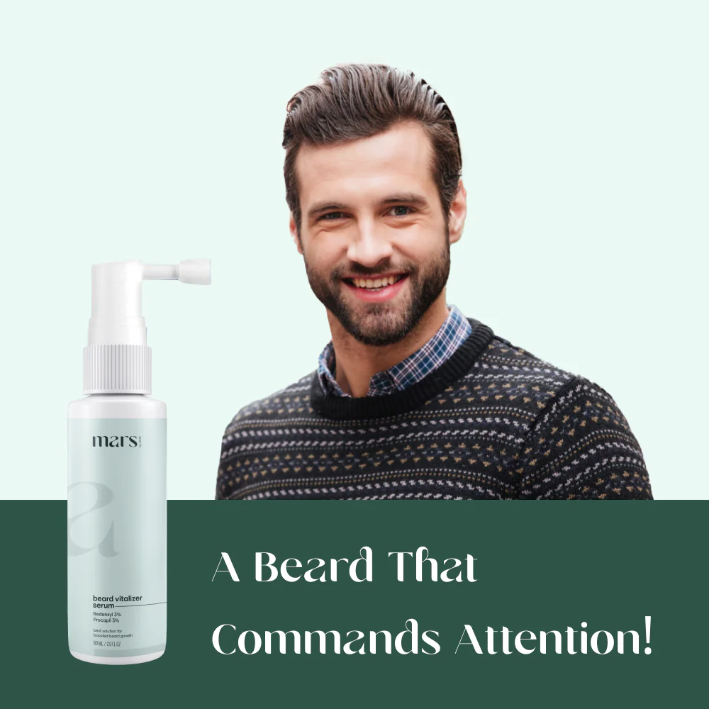 Beard Growth Serum with 3% Redensyl - (60 ml) - Image 5