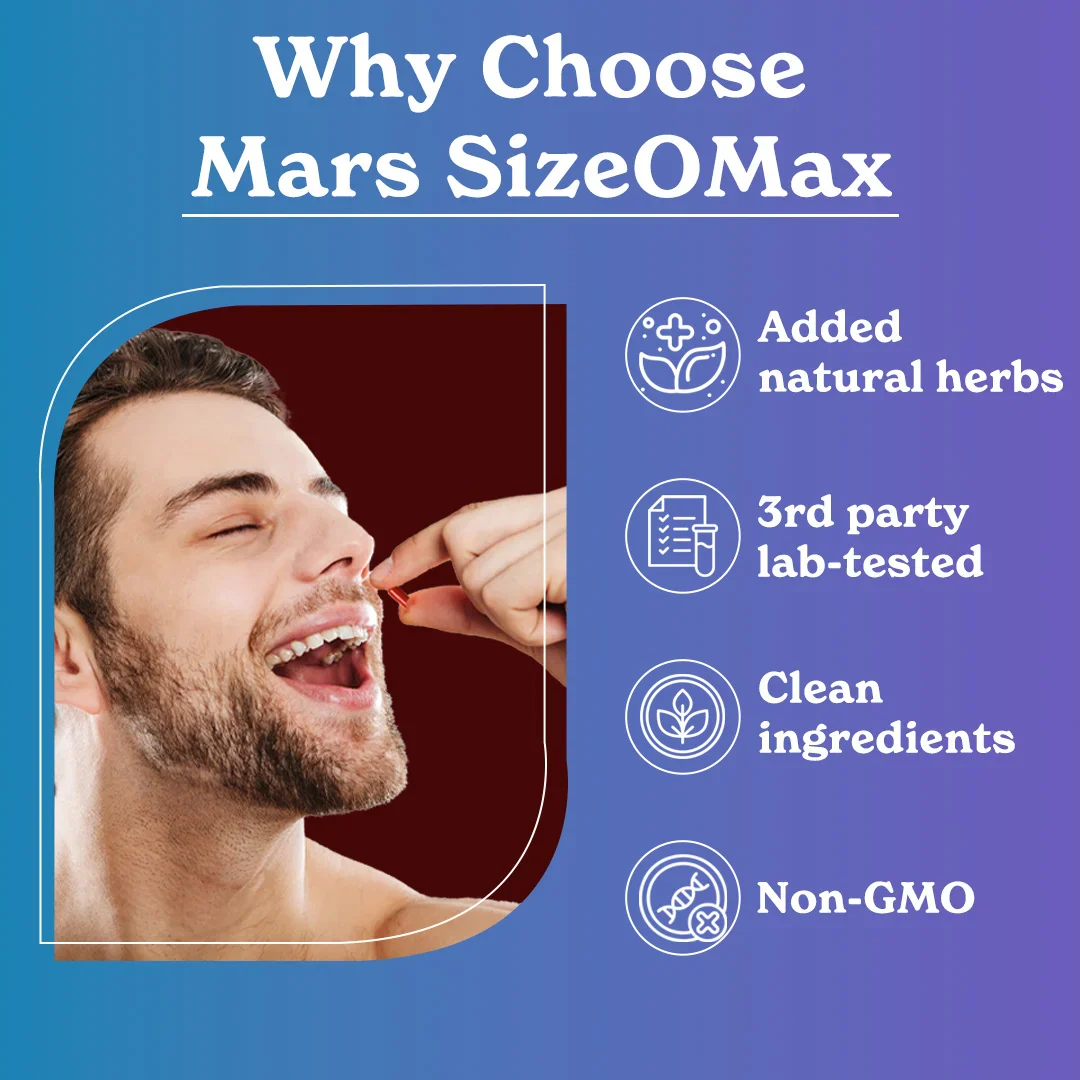 Mars SizeOMax Combo: Dual Action NitroPrex & Tongkat Ali Stack-  Blood Flow, Size & Performance - Image 12