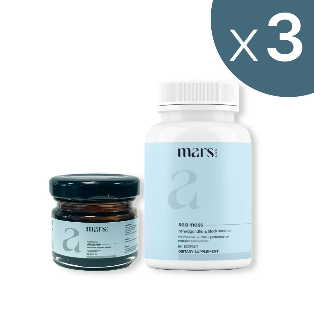 Vitality Booster Combo: Pure Himalayan Shilajit Resin & Natural Sea Moss Caps - Image 9